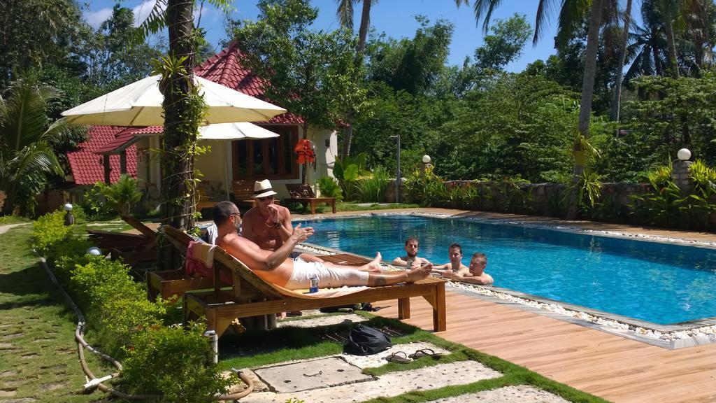 Sun & Wind Paradise Bungalow Дуонг-Донг Экстерьер фото